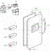 Freezer Door Part