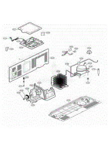 Machine Compartment parts for Lg Refrigerator LSC23954SW from AppliancePartsPros.com