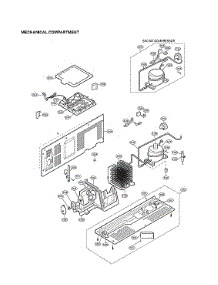 Mechanical Compartment parts for Lg Refrigerator LSC27921ST/03 from AppliancePartsPros.com