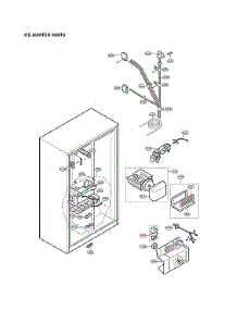 Ice & Water Parts parts for Lg Refrigerator LSC27921ST/03 from AppliancePartsPros.com
