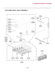 Section 5 parts for Lg Dishwasher LSDF9969BD from AppliancePartsPros.com