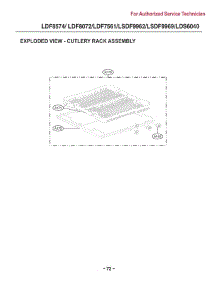 Section 6 parts for Lg Dishwasher LSDF9969BD from AppliancePartsPros.com