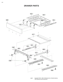 Drawer Parts parts for Lg Dishwasher LSDL6336D from AppliancePartsPros.com