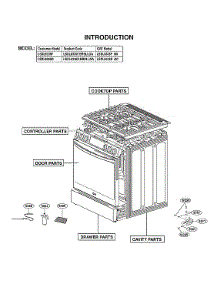 Introduction Parts parts for Lg Range LSDL6336D/00 from AppliancePartsPros.com