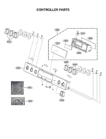 Controller Parts parts for Lg Range LSDL6336F/00 from AppliancePartsPros.com