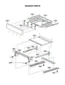 Drawer Parts parts for Lg Range LSDL6336F/00 from AppliancePartsPros.com