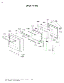 Door Parts parts for Lg Refrigerator LSDS6338F from AppliancePartsPros.com