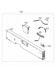 Panel Assembly parts for Lg Dishwasher LSDT9908BD from AppliancePartsPros.com