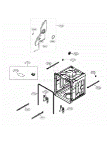 Tub Assembly parts for Lg Dishwasher LSDT9908BD from AppliancePartsPros.com
