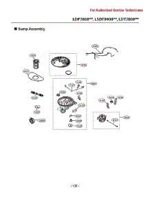 Sump Assy parts for Lg Dishwasher LSDT9908SS/00 from AppliancePartsPros.com