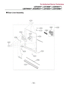 Section 10 parts for Lg Dishwasher LSDTS9882S from AppliancePartsPros.com