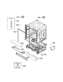 Introduction Assy parts for Lg Dishwasher LSDTS9882S/00 from AppliancePartsPros.com
