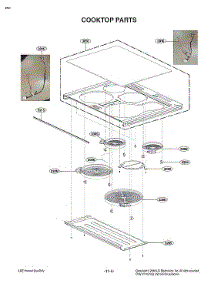 Cooktop Parts parts for Lg Range LSE4615BM from AppliancePartsPros.com