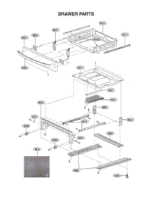 Drawer Parts parts for Lg Range LSE4615ST from AppliancePartsPros.com