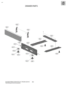 Drawer Parts parts for Lg Range LSEL6330S from AppliancePartsPros.com