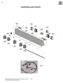 Controller Parts parts for Lg Range LSEL6330SE from AppliancePartsPros.com