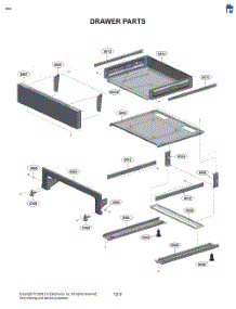 Drawer Parts parts for Lg Range LSEL6333DH from AppliancePartsPros.com