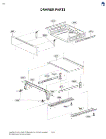 Drawer Parts parts for Lg Range LSEL6335FE from AppliancePartsPros.com