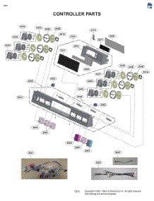 Controller Parts parts for Lg Range LSEL6337FT from AppliancePartsPros.com