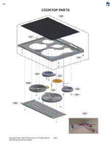 Cooktop Parts parts for Lg Range LSEL6337FT from AppliancePartsPros.com
