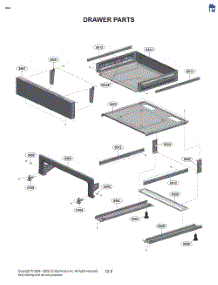 Drawer Parts parts for Lg Range LSEL633CFE from AppliancePartsPros.com
