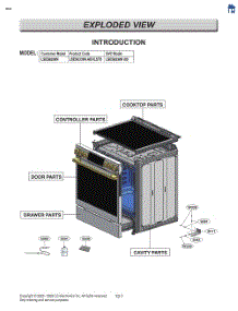 Introduction parts for Lg Range LSES6338N from AppliancePartsPros.com