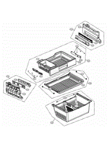 Freezer Parts parts for Lg Refrigerator LSFD2591ST from AppliancePartsPros.com