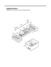 Section 2 parts for Lg Refrigerator LSFS213ST from AppliancePartsPros.com