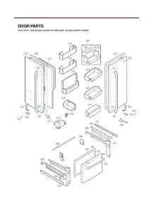 Section 4 parts for Lg Refrigerator LSFS213ST from AppliancePartsPros.com