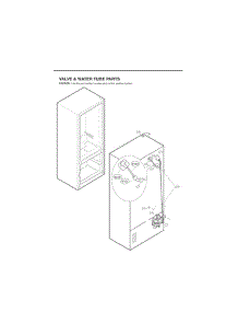Section 6 parts for Lg Refrigerator LSFS213ST from AppliancePartsPros.com