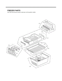 Freezer Parts parts for Lg Refrigerator LSFXC2476D from AppliancePartsPros.com