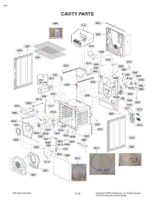Section 6 parts for Lg Range LSG4511BD from AppliancePartsPros.com