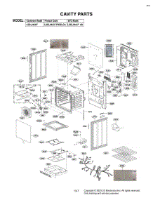 Cooktop Parts parts for Lg Range LSGL583CF from AppliancePartsPros.com