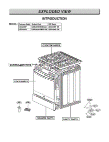 Introduction parts for Lg Range LSGL6335D/00 from AppliancePartsPros.com