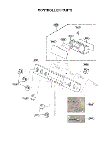 Controller Parts parts for Lg Range LSGL6335F/00 from AppliancePartsPros.com