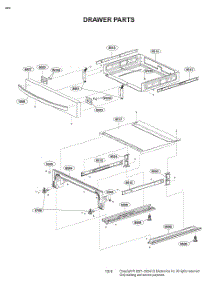 Drawer Parts parts for Lg Range LSGL6337D from AppliancePartsPros.com
