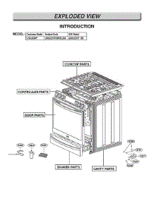 Introduction parts for Lg Range LSGL6337D/00 from AppliancePartsPros.com