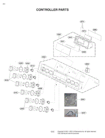 Controller Parts parts for Lg Range LSGL6337F from AppliancePartsPros.com