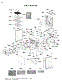Section 6 parts for Lg Range LSGS6338F from AppliancePartsPros.com