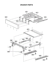 Drawer Parts parts for Lg Range LSGS6338F/00 from AppliancePartsPros.com