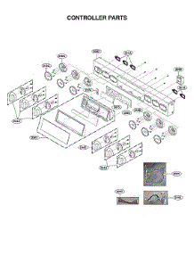 Controller Parts parts for Lg Range LSGS6338F/00 from AppliancePartsPros.com