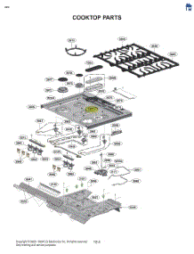 Cooktop Parts parts for Lg Range LSGS6338N from AppliancePartsPros.com