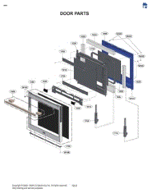 Door Parts parts for Lg Range LSGS6338N from AppliancePartsPros.com