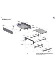 Drawer Parts parts for Lg Range LSIL6332FE from AppliancePartsPros.com