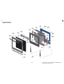 Door Parts parts for Lg Range LSIL6334FE from AppliancePartsPros.com