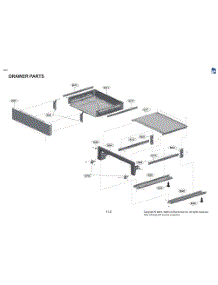 Drawer Parts parts for Lg Range LSIL6334FE from AppliancePartsPros.com