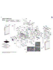 Cavity Parts (Ii) parts for Lg Range LSIL6336FE from AppliancePartsPros.com