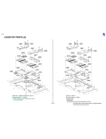 Cooktop Parts (Ii) parts for Lg Range LSIL6336FE from AppliancePartsPros.com