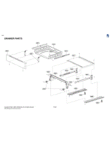 Drawer Parts parts for Lg Range LSIL6336FE from AppliancePartsPros.com