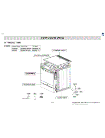 Exploded View parts for Lg Range LSIL6336FE from AppliancePartsPros.com
